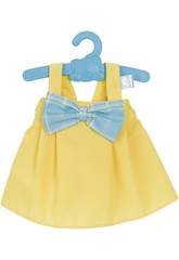 Nenuco Roupinha 42 cm. Com Cabide Amarelo Famosa 700012824