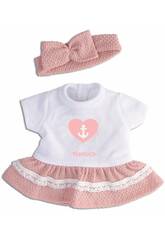 Nenuco Petits Vêtements Décontractés 35 cm. Robe Coeur Famosa 700013822