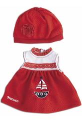 Nenuco Petits V�tements D�contract�s 35 cm. Robe Rouge Famosa 700013822