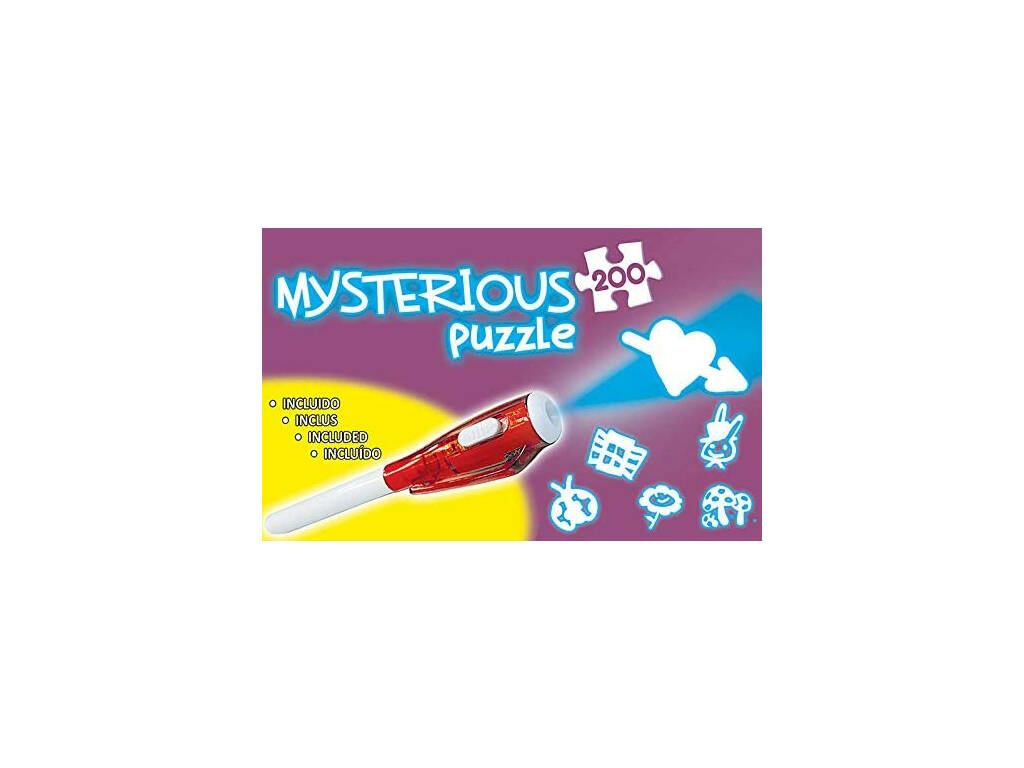 Puzzle Junior 200 Mysterious Bosco Magico Educa 18612
