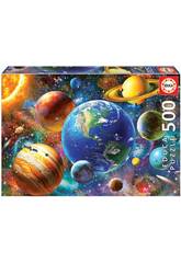 Puzzle 500 Solar System von Educa 18449