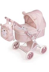 Passeggino per Bambole Little Pet Pieghevole Decuevas 85039