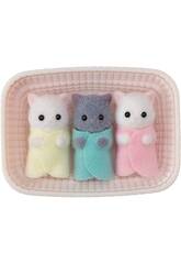 Sylvanian Families Gatto Persiano Triple Epoch Para Imaginar 5458