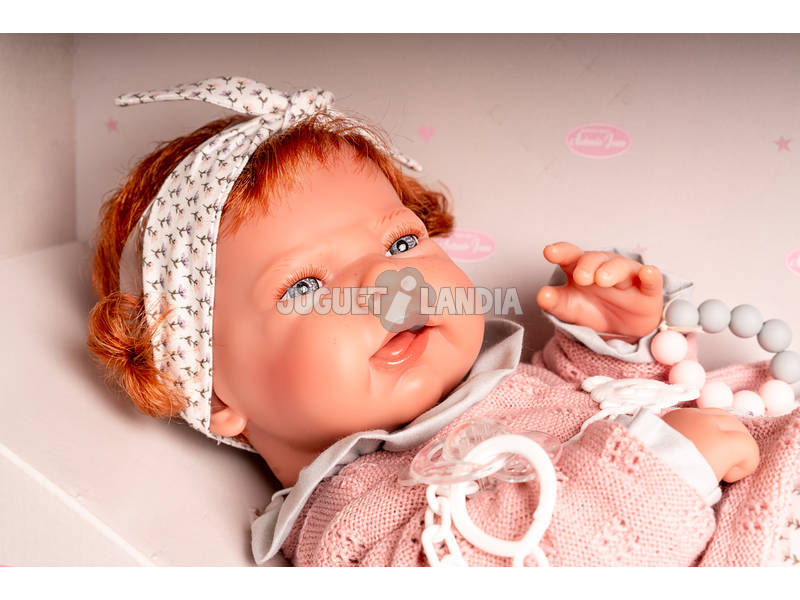 Lea Neugeborene Puppe 40 cm mit Beissring von Antonio Juan 5076