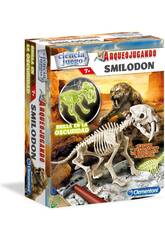 Smilodon Phosphoreszierendes Arqueospiel von Clementoni 55034
