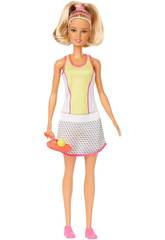 Barbie Je Veux être Joueuse de Tennis Mattel GJL65
