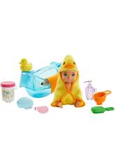 Barbie Skipper Porte-b�b� Heure du Bain Mattel GHV84