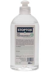 Gel Hidroalcohólico Sin Perfume Stoptox 500 ml. Vinfer H422500010