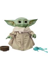 Star Wars The Mandalorian Baby Yoda The Child Peluche Parlante Hasbro F1115