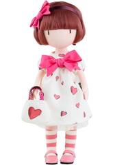 Bambola 32 cm. Gorjuss di Santoro Little Heart Paola Reina 04921