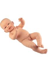 Nacktes neugeborene Puppe 45 cm. Hugo Llorens 45001