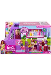 Barbie Fourgon Alimentaire avec des Accessoires Mattel GMW07