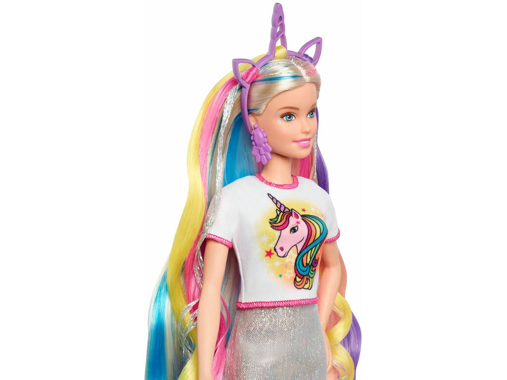 Barbie Frisuren Blonde Fantasie Mattel GHN04
