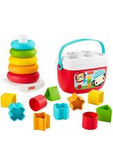 Fisher Price Pack Eco Pyramides et Blocks Mattel GRF11