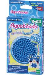 Aquabeads Pack Abalorios Sólidos Azul Epoch Para Imaginar 32568