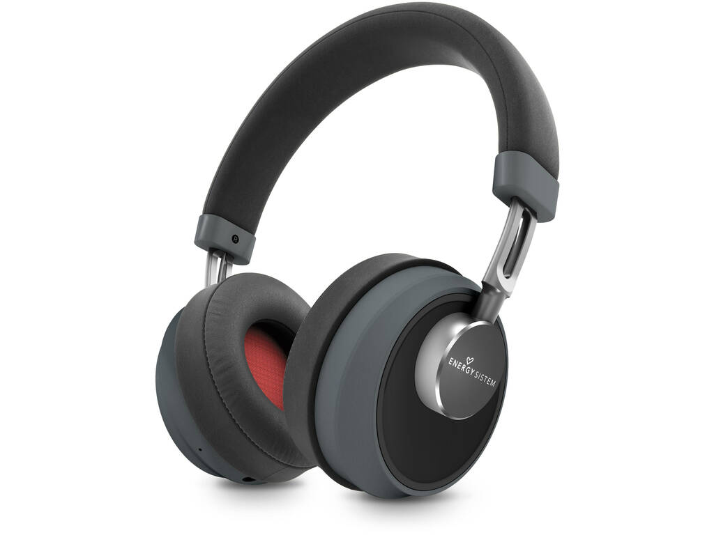 Auscultadores Headphones BT Smart 6 Voice Assistant Titanium Energy Sistem 44645