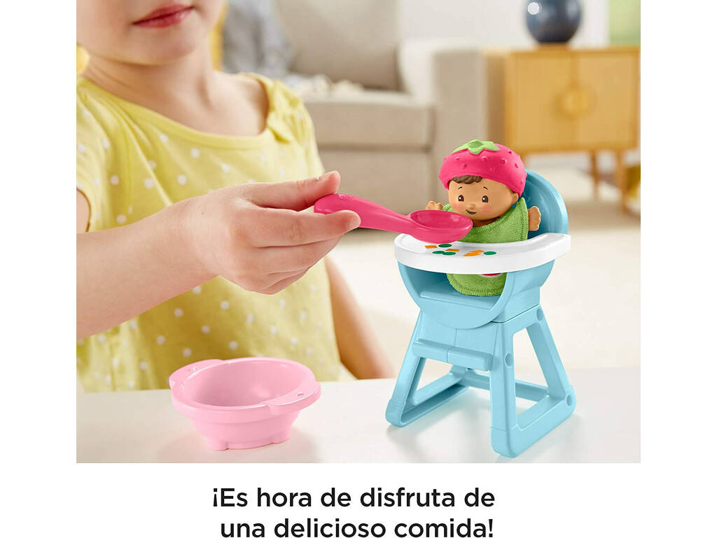 Little People Set de Bébés Manger et Dormir Mattel GKP65