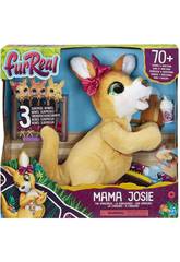 Fur Real Peluche Mama Josie La Canguro Hasbro E6724