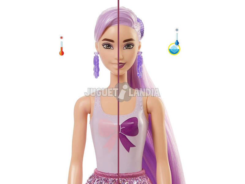 Barbie Bambola Color Reveal Sirene Mattel GVK12