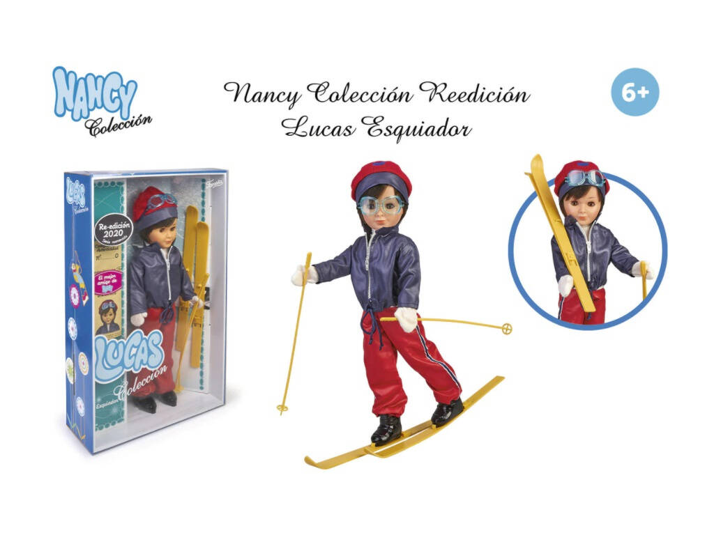 Nancy Colección Reedición Lucas Esquiador Famosa 700015969