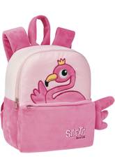 Sac � Dos en Peluche Cr�che Flamant Safta 641980232