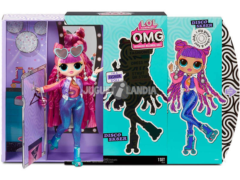 LOL Surprise Omg Fashion Serie 3 Boneca Roller Chick Giochi Preziosi LLUE0110