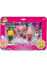 PinyPon Pack 4 Figurines Neige Famosa 700015771