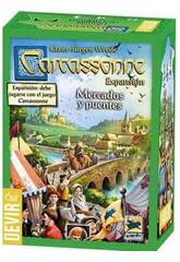 Carcassonne Erweiterung Market und Brücke Devir BGCARME