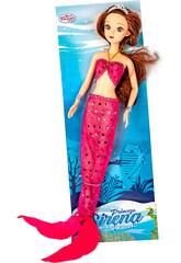 Muñeca Sirena 30 cm. Topos Rosas