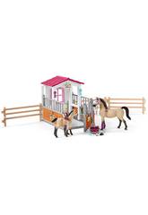 Caballos Arabes y Moza Schleich 42369