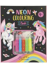 Ylvi et Les Minimoomis Livre de Coloriage avec des Marqueurs au N�on 10331