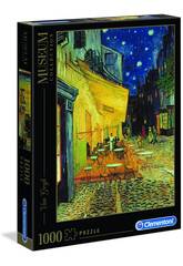 Puzzle 1000 Van Gogh: Caf de Noche Exterior Clementoni 31470