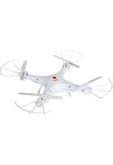 Drone Stunt Comando Branco 2.4GHZ 4x32x32 cm.