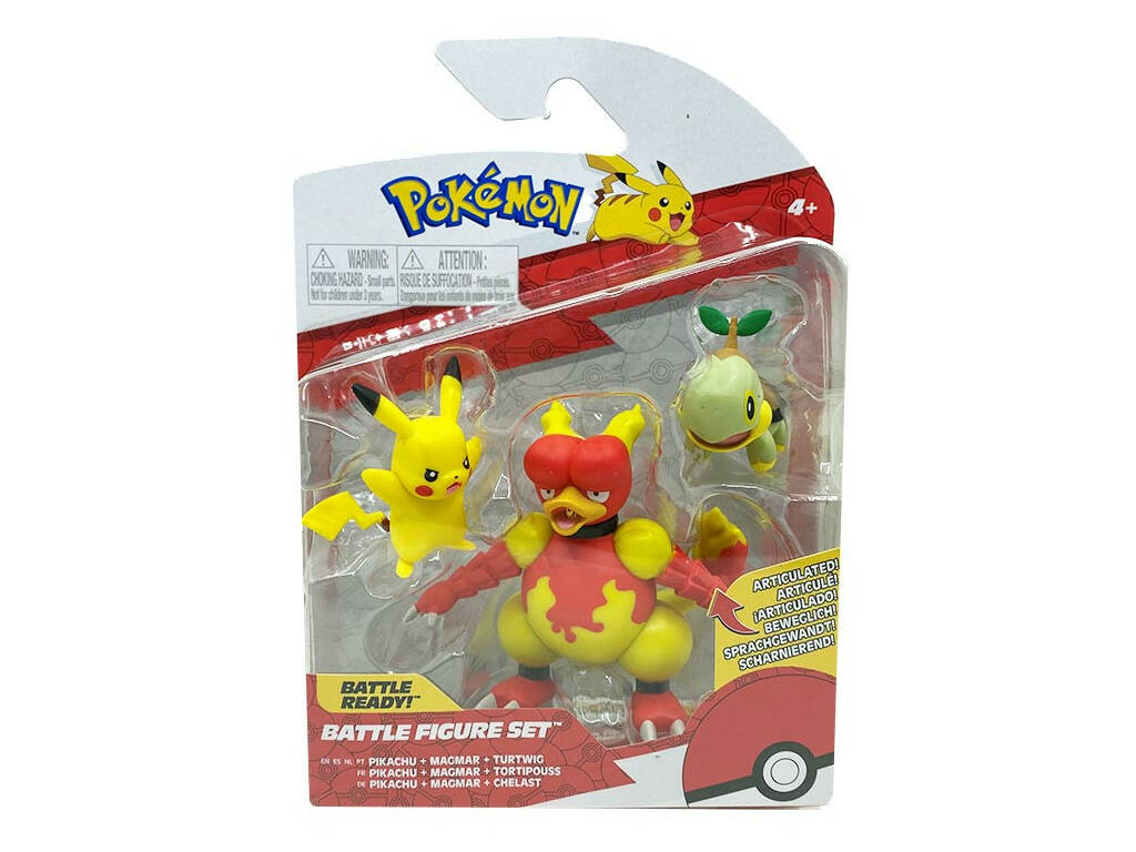 Comprar Pokemon multipack Mudkip, Pikachu, Boltund de Bizak