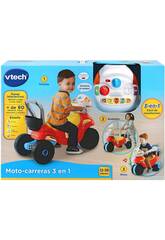 Moto De Course 3 En 1 Rouge et Jaune VTech 529467
