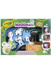 Washimals Safari Oasis Piscina con Cuatro Cachorros Crayola 74-7328