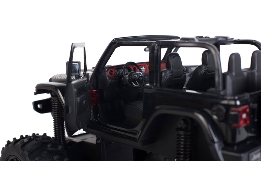 Voiture Télécommandée 1:14 Jeep Wrangler Rubicon En Noir