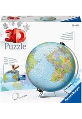 Puzzle 3D Globe Terrestre 540 Pices Ravensburger 12436