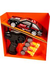 Télécommande 1:24 Voiture de Drift avec des Accesoires 2.4 G Fast Noire