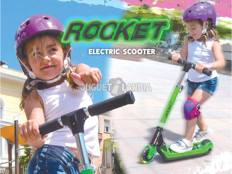 Scooter Elettrico Junior E-Scooter Rocket Arancione Ninco NH33016