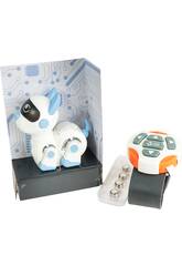 Chiot Intelligent I/F avec Télécommande Montre De Couleur Bleue