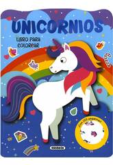 Livre  colorier Licornes Susaeta S3439002