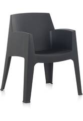 Cadeira Master Antracite Mobiliário de Jardim SP Berner 55244