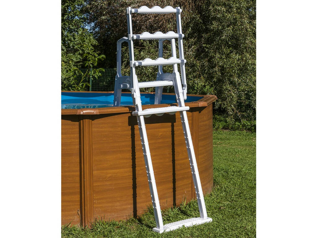 geformte Leiter für erhöhten Pool 120-132 cm. von Gre L4PL