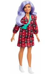 Barbie Fashionista vestito a quadri Mattel GRB49