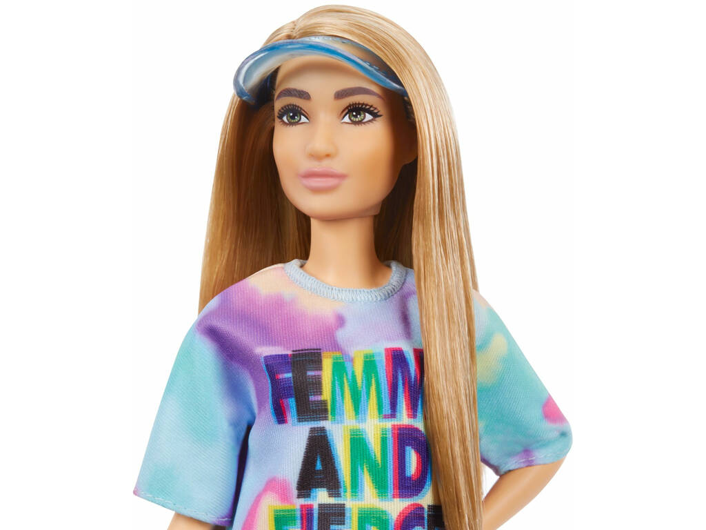 Barbie Fashionista abito tinto Mattel GRB51