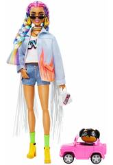 Barbie Extra Trenzas de Colores Mattel GRN29