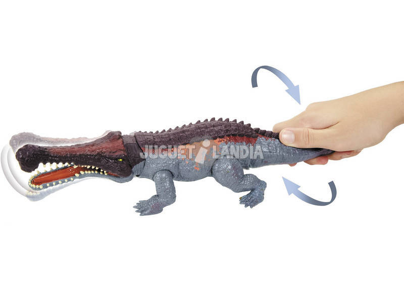 Jurassic World Sarcosuchus Mordeurs Géants Mattel GVG68
