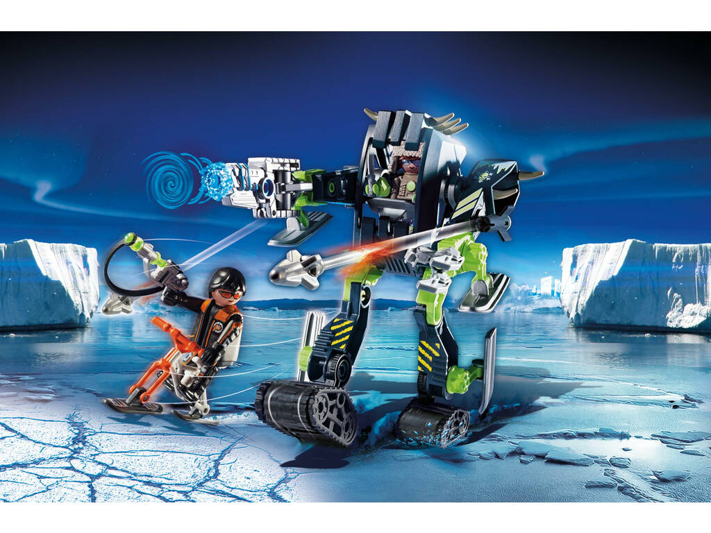 Playmobil TopAgents Artic Rebels Robot de Hielo 70233