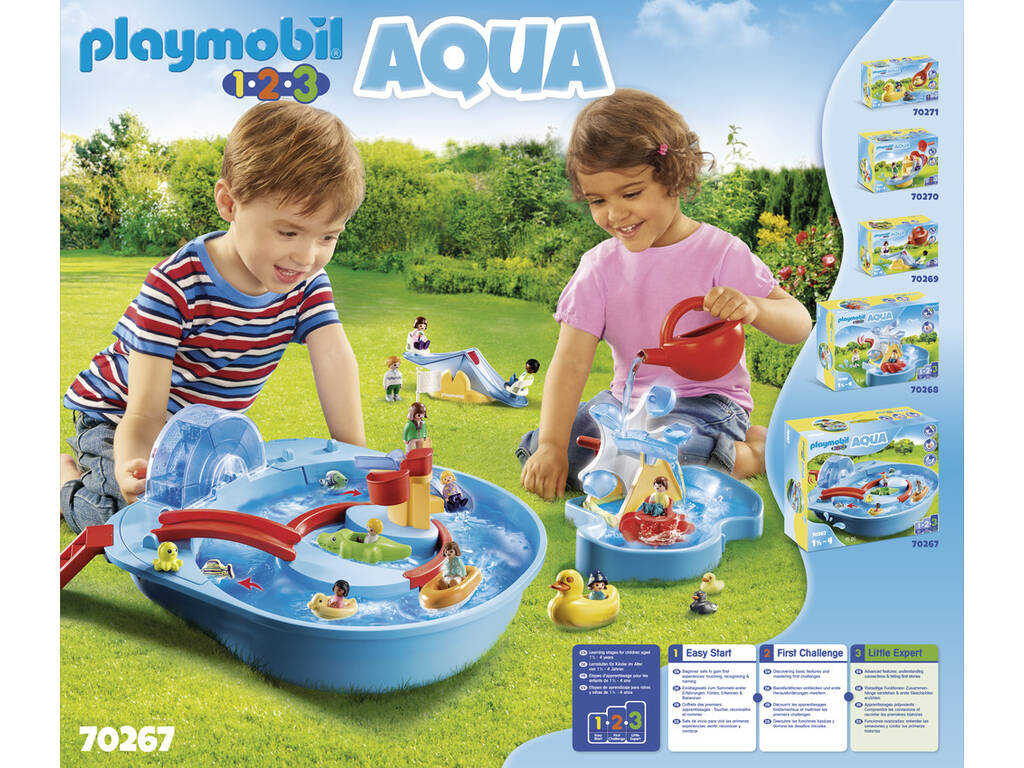 Playmobil Aqua 1,2,3 Parque Aquático 70267